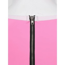 Lesklé body - růžové, XL