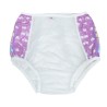 PVC kalhotky - XL, fialové boky