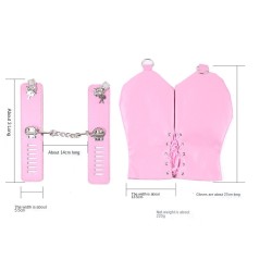 Ochranné rukavice - růžové