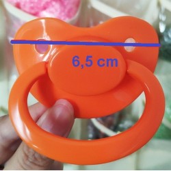 ADULT dudlík - oranžový