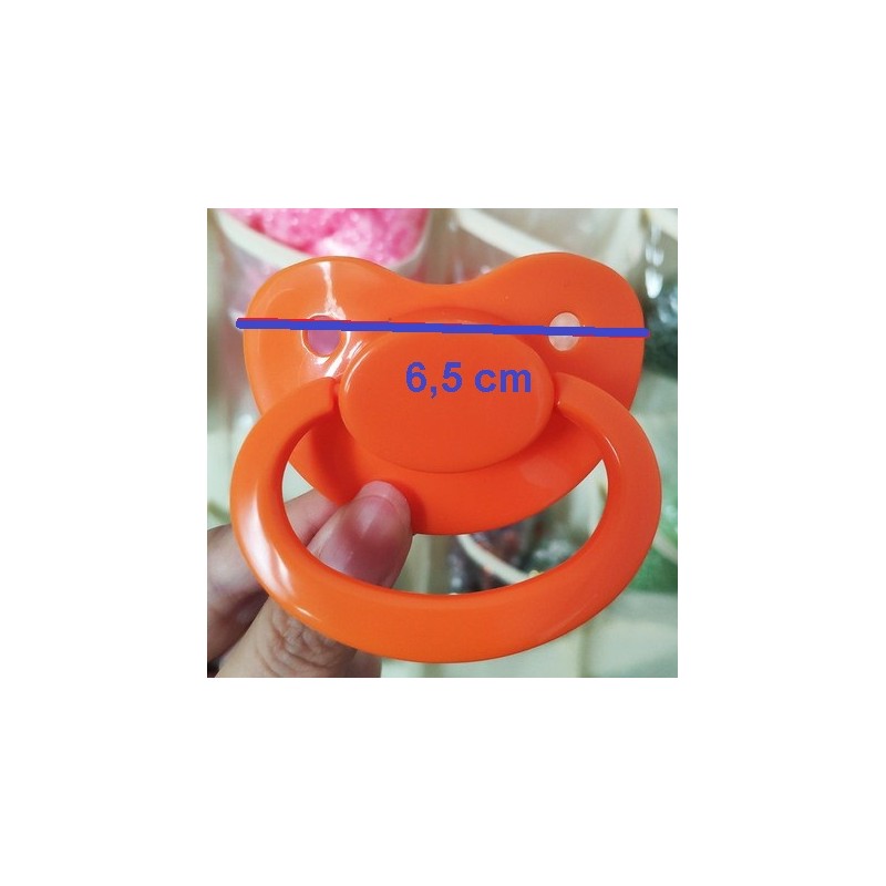 ADULT dudlík - oranžový