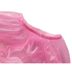 PVC kalhotky - L, růžové průhledné