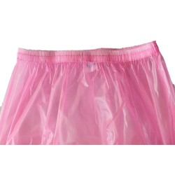 PVC kalhotky - L, růžové průhledné