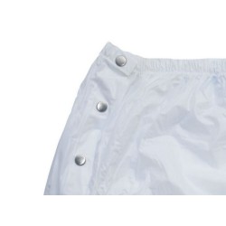 PVC kalhotky - XL, bílé s cvoky