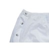 PVC kalhotky - XL, bílé s cvoky