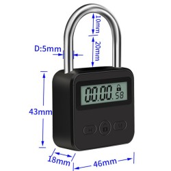 Časový zámek - stříbrný