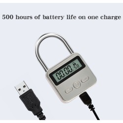 Časový zámek - stříbrný