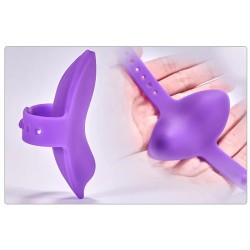 vibrátor do kalhotek - červený