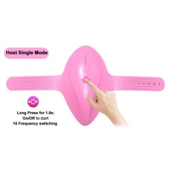 vibrátor do kalhotek - červený