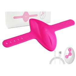 vibrátor do kalhotek - červený