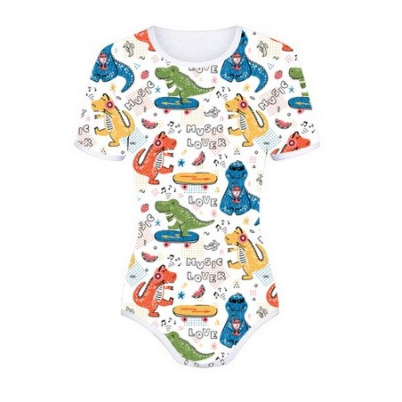 Body - dinosauři, XXL