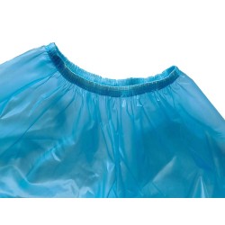 PVC kalhotky - 3XL, modré průhledné