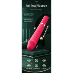 Teleskopický vibrátor  - růžový