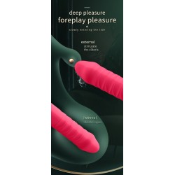 Teleskopický vibrátor  - růžový