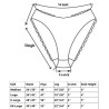 PVC kalhotky - XXL, transparentní