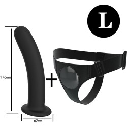 Dildo kalhotky - L, černé
