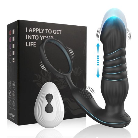 Teleskopický vibrátor - černý, C