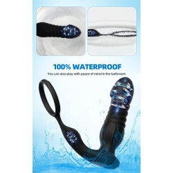 Teleskopický vibrátor - černý, C