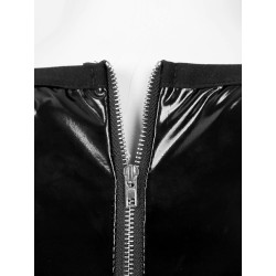 Lesklé body - černé, XXXL