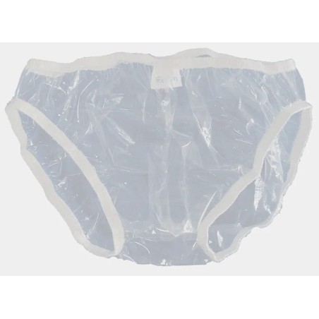 PVC kalhotky - XL, transparentní