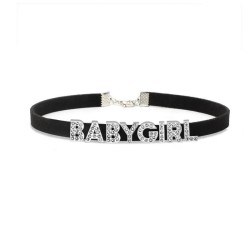 obojek s textem - BABYGIRL,...