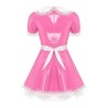 Kostým služka - růžový, 5XL