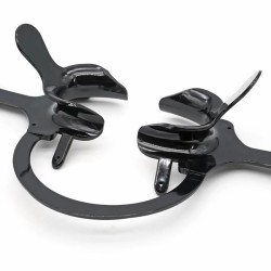 zubařský rozevírač úst - černý, S