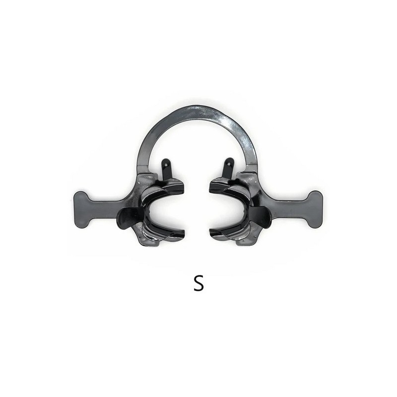 zubařský rozevírač úst - černý, S