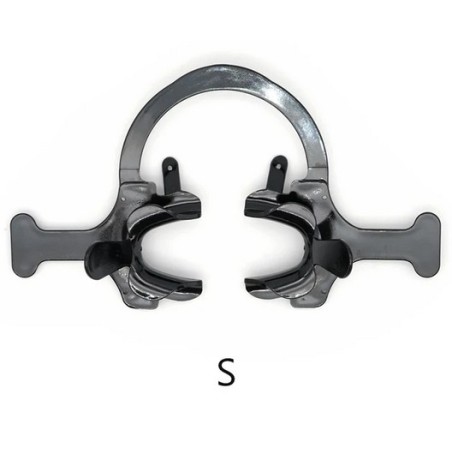 zubařský rozevírač úst - černý, S