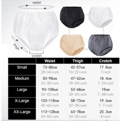 PVC kalhotky - S, transparentní