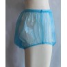 PVC kalhotky - XL, modré průhledné