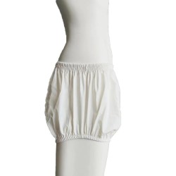 PVC kalhotky - XXL, bílé