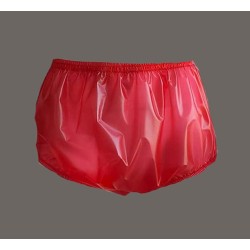 PVC kalhotky - XL, červené...