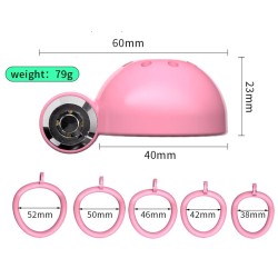 Cock cage - růžový