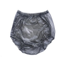 PVC kalhotky - XL, černé