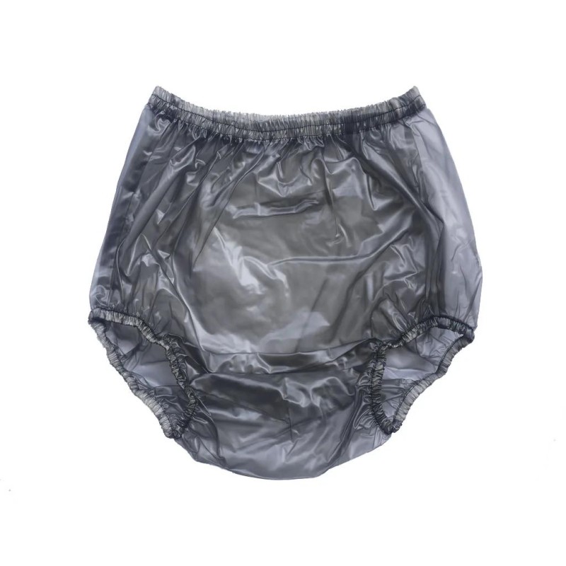 PVC kalhotky - XL, černé