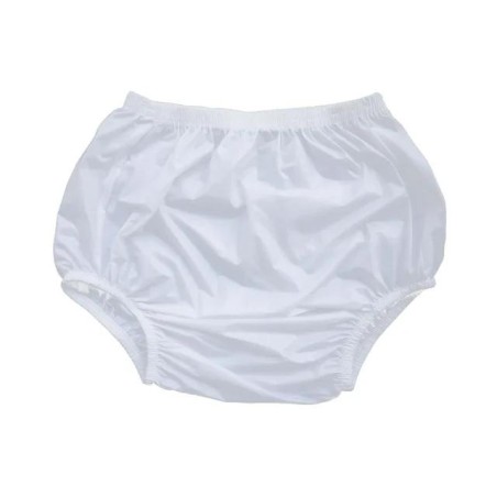 PVC kalhotky - XXL, bílé