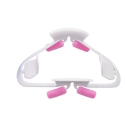 zubařský rozevírač úst - bílo růžový