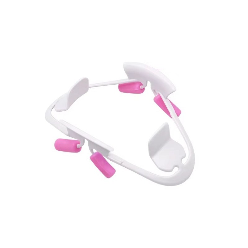 zubařský rozevírač úst - bílo růžový