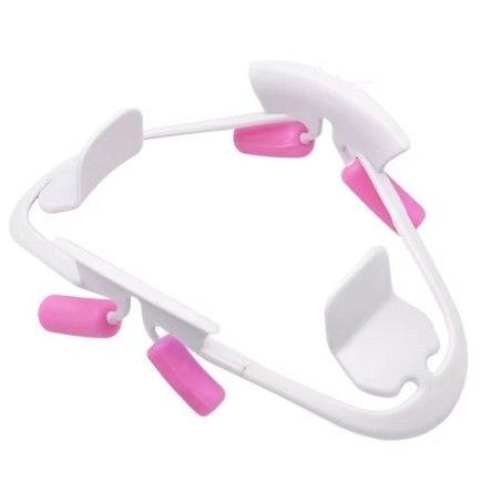 zubařský rozevírač úst - bílo růžový