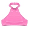 pánský crop top - růžový, XL