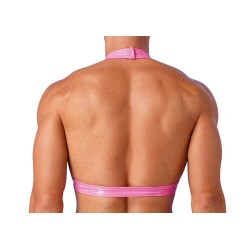 pánský crop top - růžový, 4XL