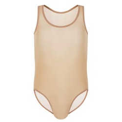 pánské body - béžové, XL