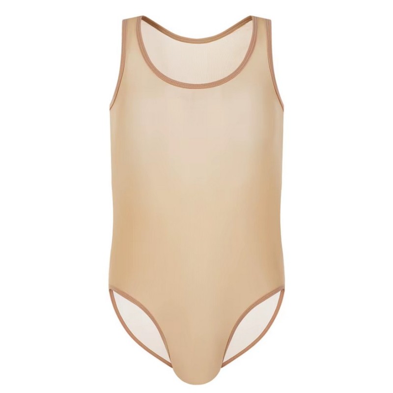 pánské body - béžové, XL