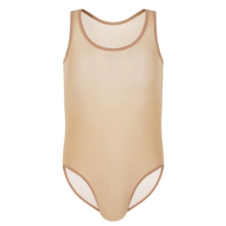 pánské body - béžové, XL