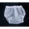 PVC kalhotky - L, bílé transparentní