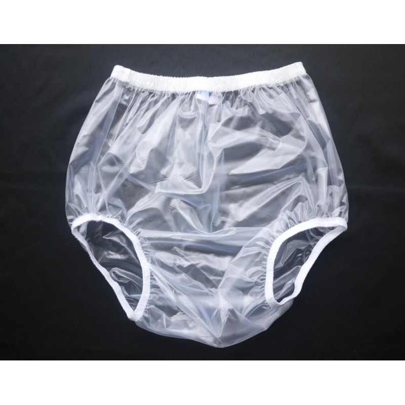 PVC kalhotky - 3XL, transparentní