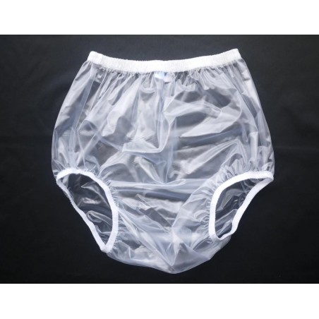 PVC kalhotky - 3XL, transparentní