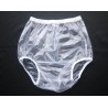 PVC kalhotky - 3XL, transparentní