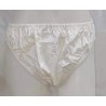 PVC kalhotky, bikini - XXL, bílé